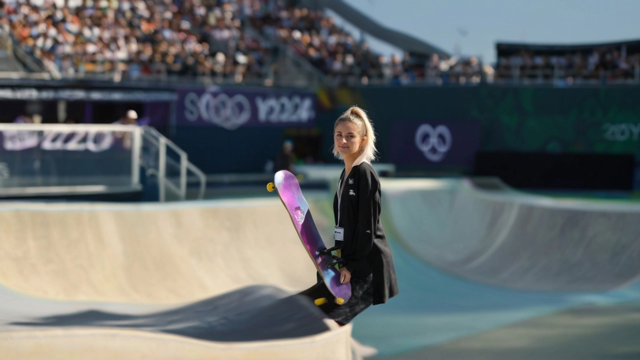 Dora Varella Brilha nas Olimpíadas de 2024 e Avança para a Final do Skate Park Feminino