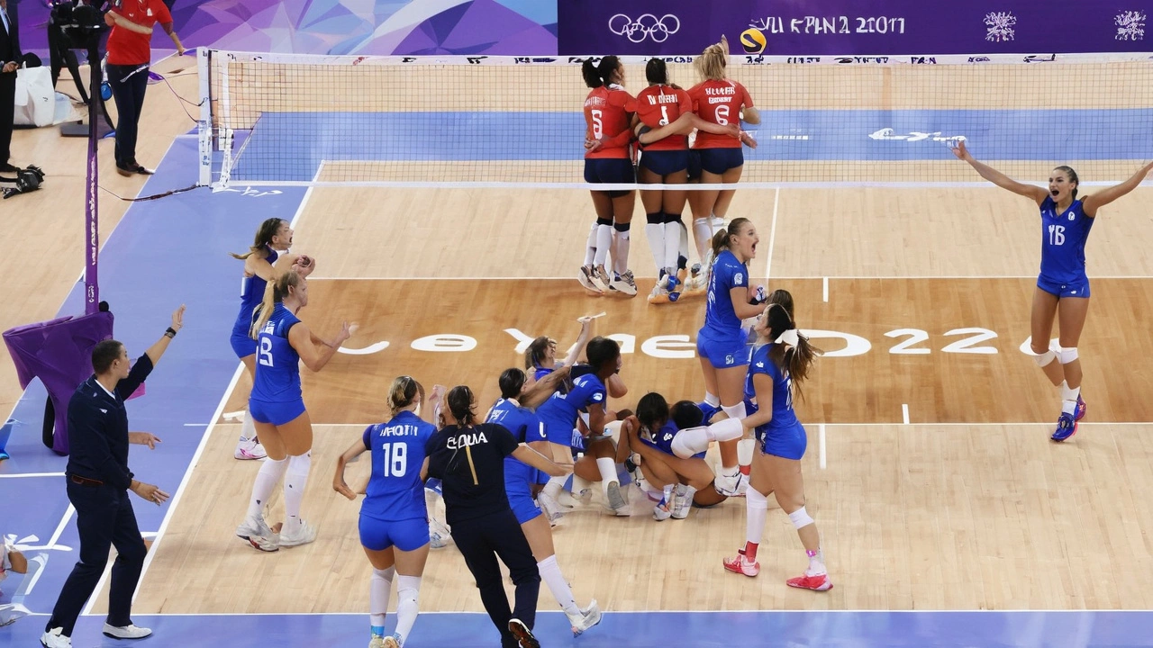 Histórica Conquista do Ouro pela Itália no Vôlei Feminino: Vitória Incrível Sobre os Estados Unidos nas Olimpíadas