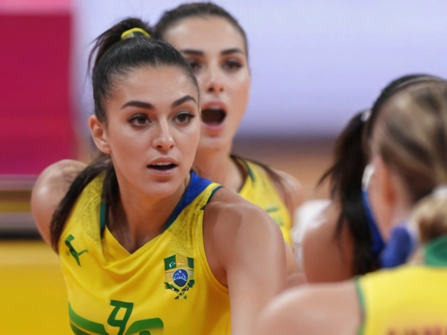 Seleção Brasileira de Vôlei Feminino Avança às Semifinais Olímpicas com Brilhante Atuação de Gabi