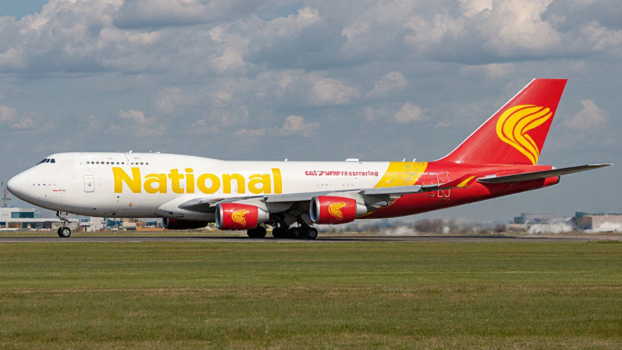 Boeing 747 da National Airlines entrega foguete coreano HANBIT‑TLV ao Centro de Alcântara