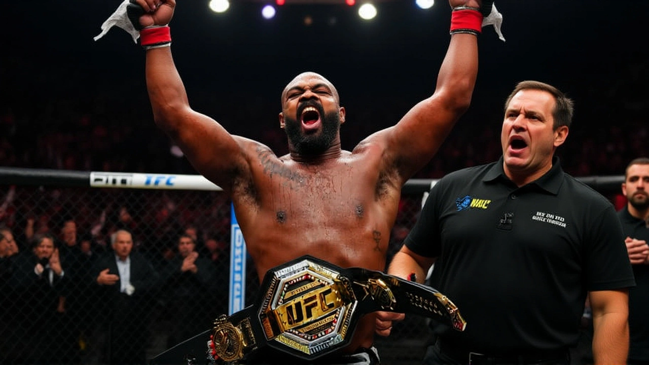 Jon Jones nocauteia Stipe Miocic e mantém o cinturão no UFC 309